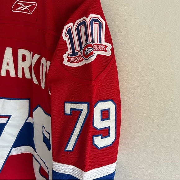 Vintage Andrei Markov 79 Candiens de Montreal Jersey Match des Étoiles STRAP - Picture 3 of 16